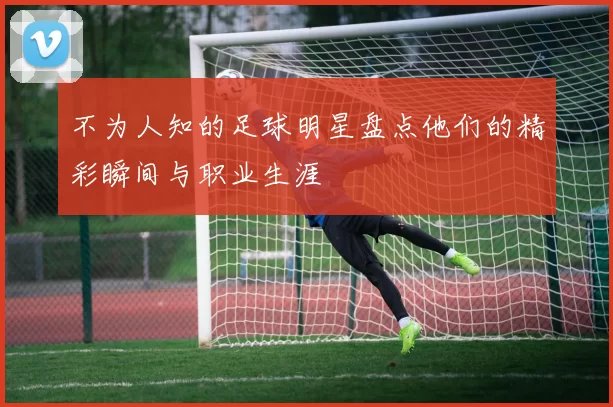 不为人知的足球明星盘点他们的精彩瞬间与职业生涯