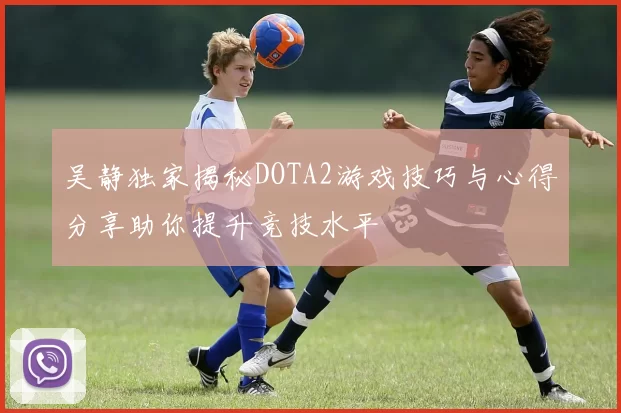 吴静独家揭秘DOTA2游戏技巧与心得分享助你提升竞技水平